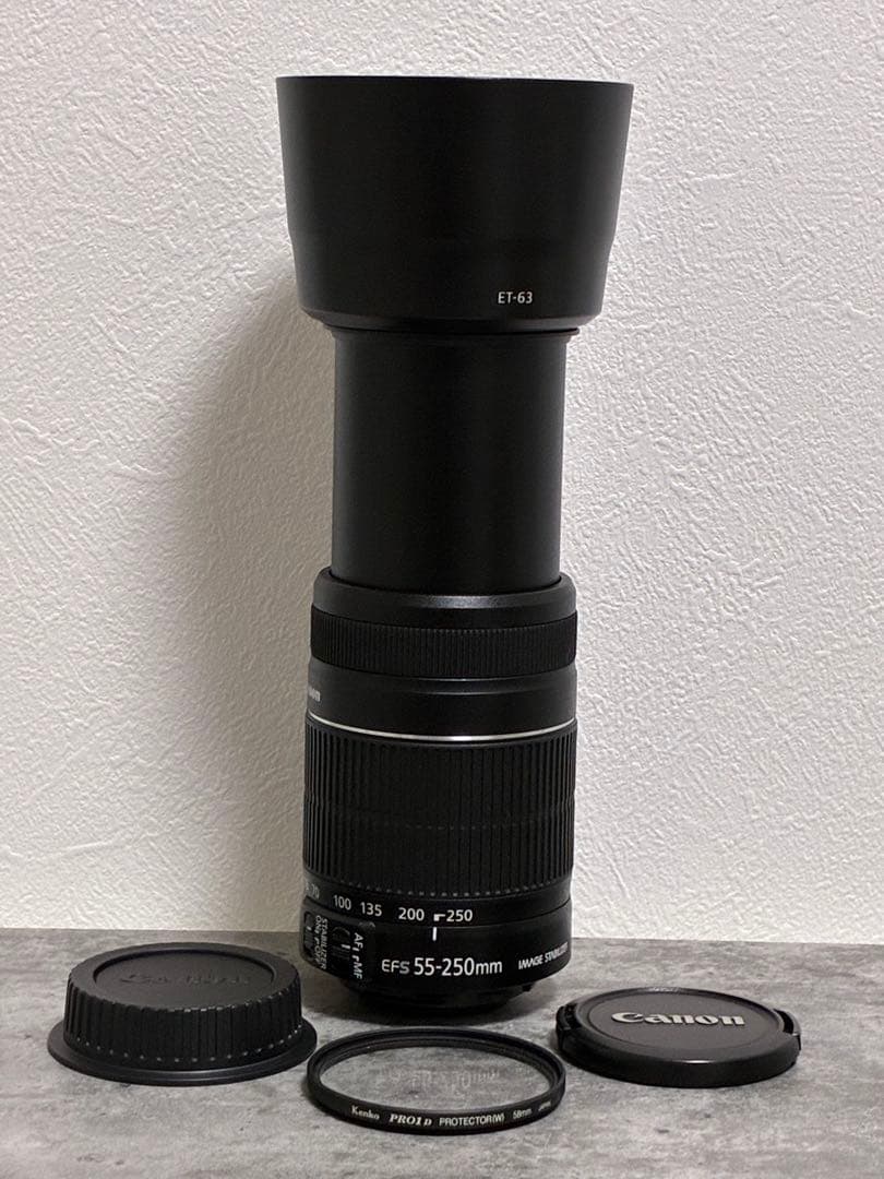 ⭐️美品⭐️ Canon EF-S 55-250mm IS II 望遠レンズ