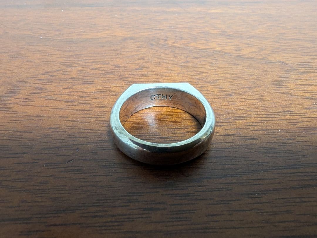 banjazzyCTHY RING [BASIC] 19号 silver
