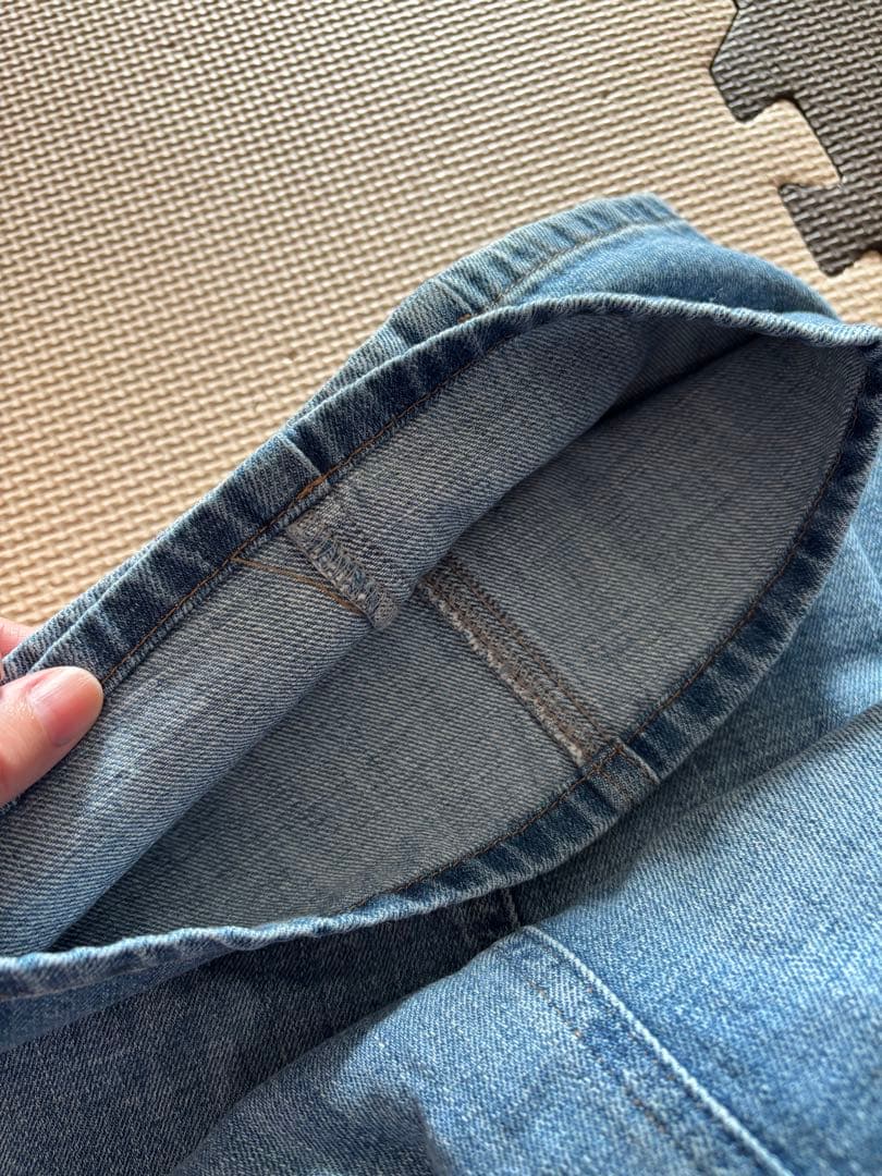 バイラで掲載⭐︎希少！！miu miu デニム 新品タグ付き　サイズ26