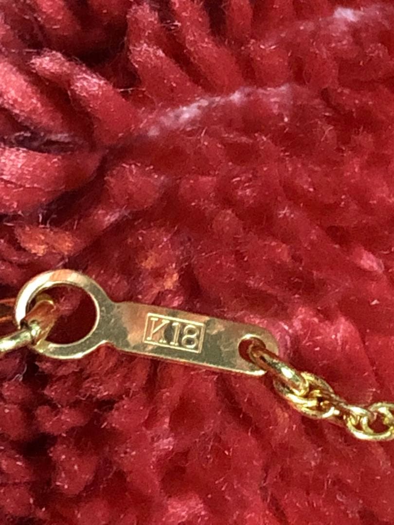 激レア フィルモア up to you jr.ネックレス K18 18金