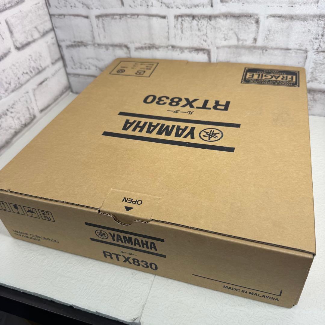 【極美品・初期化済み】YAMAHA RTX830 VPNルーター