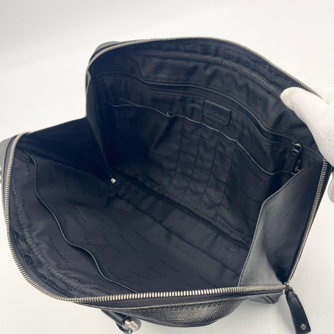 ブルガリ ウィークエンド ブリーフケース 2way ビジネスバッグA4可 PVC