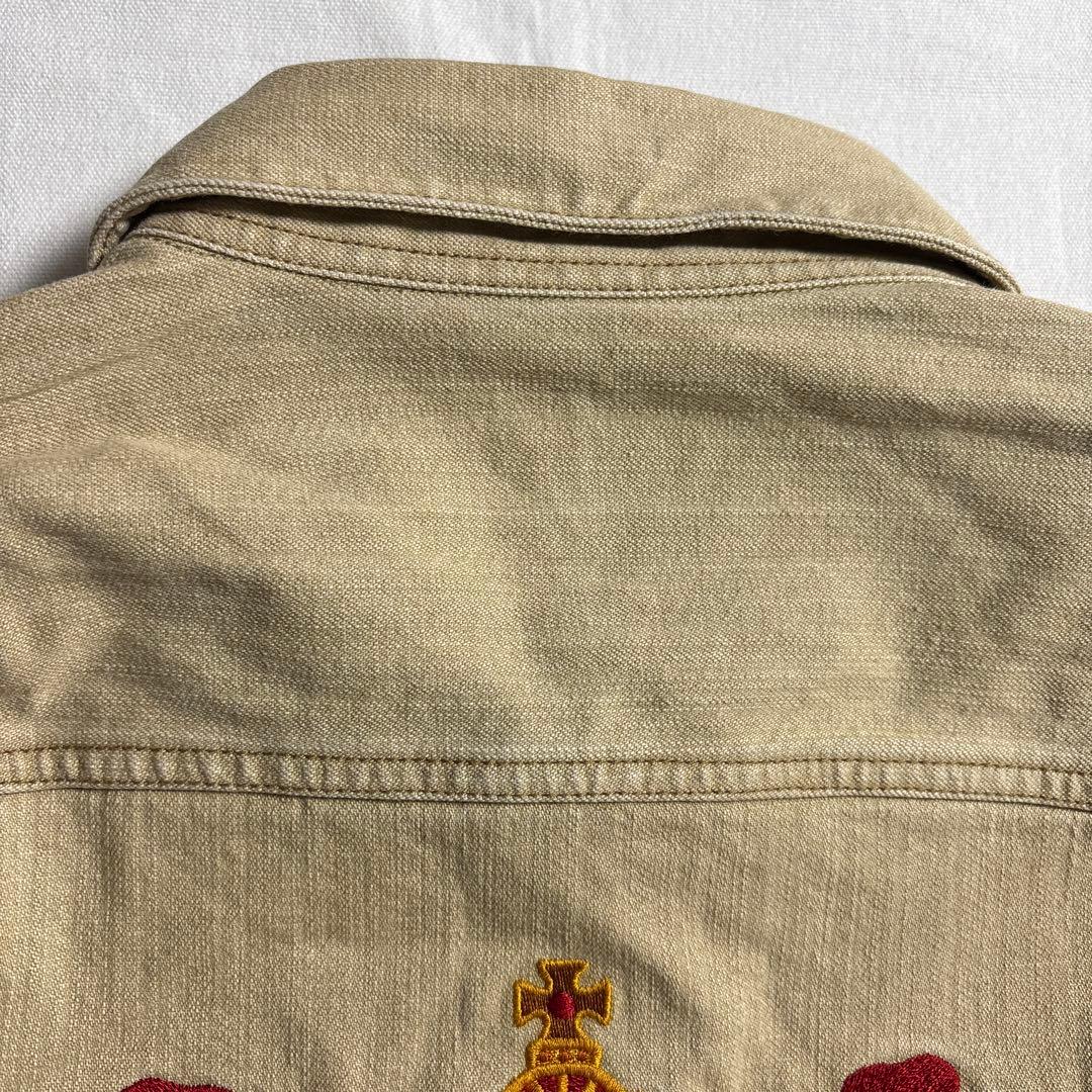 美品 Karl Helmut カールヘルム 刺繍＆パッチワーク ジャケット M