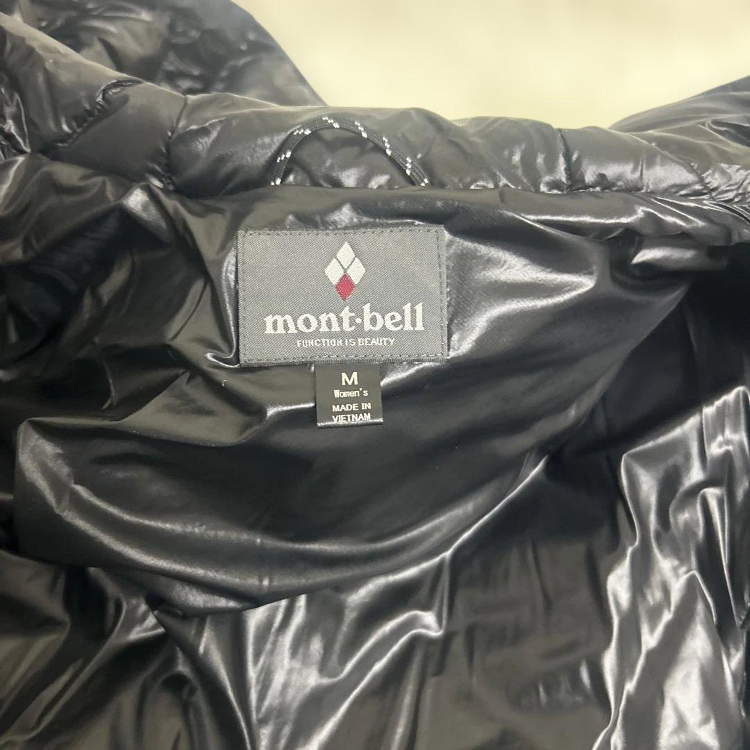 【極美品】モンベル U.Lトラベルダウンコート レディース Mサイズ 黒