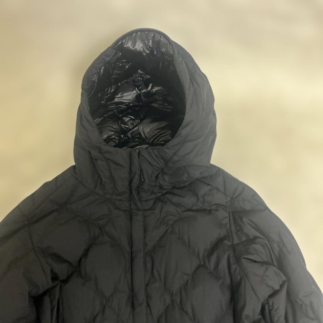 【極美品】モンベル U.Lトラベルダウンコート レディース Mサイズ 黒