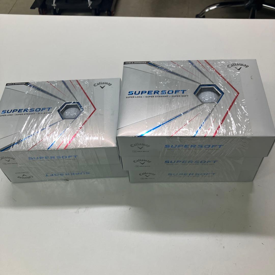 キャロウェイ スーパーソフト ゴルフボール　5個セット