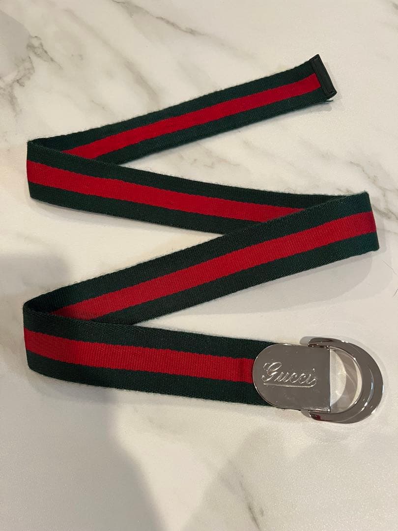 Gucci ベルト dリング　シェリーライン yumboused