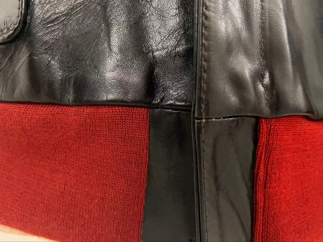 tKO　実名復刻　赤リブ　A−2 フライトジャケット　馬革 L（40）