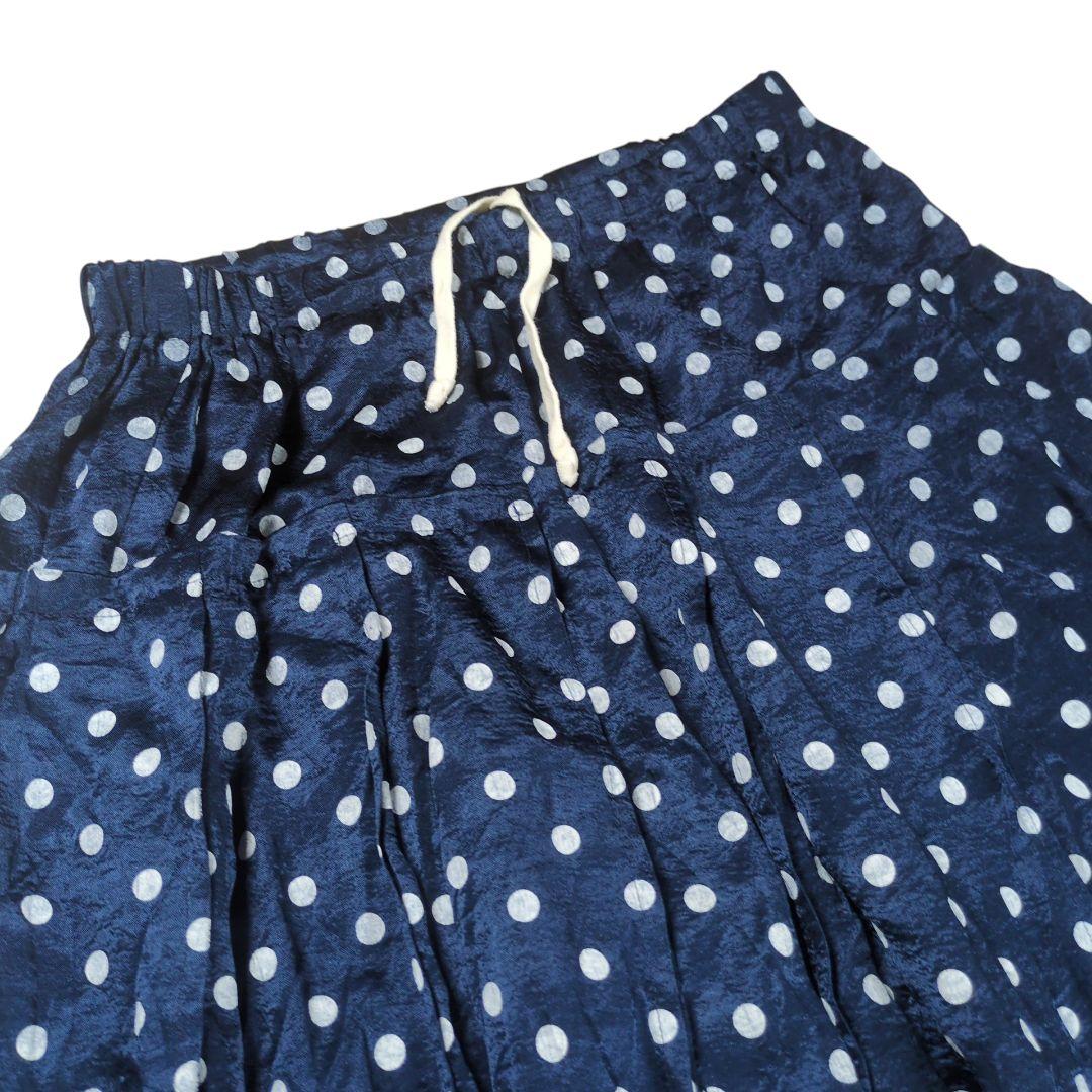 【希少】トリコ コムデギャルソン ポルカドット ギャザー バルーンスカート