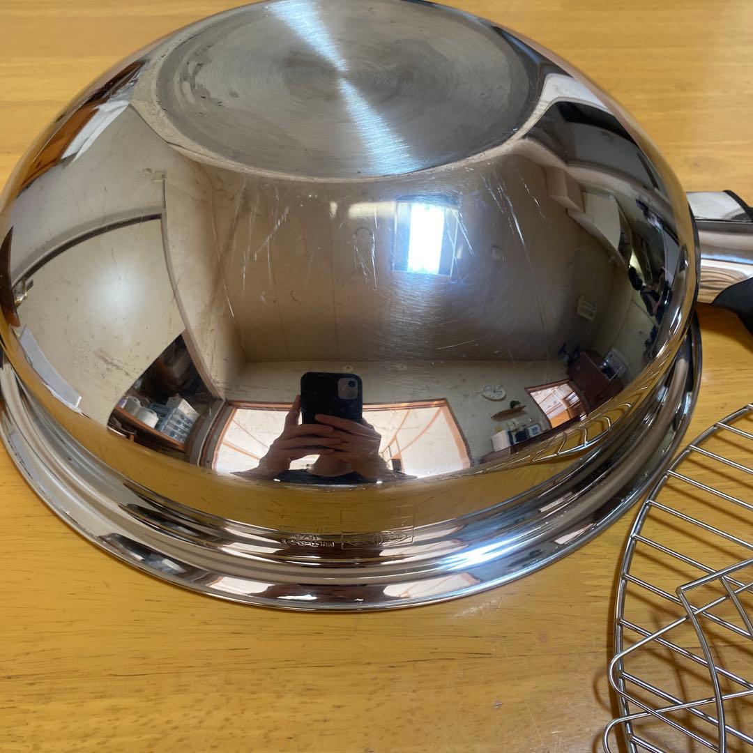 【美品】アムウェイ クィーン 両手鍋 備品付き 箱無し