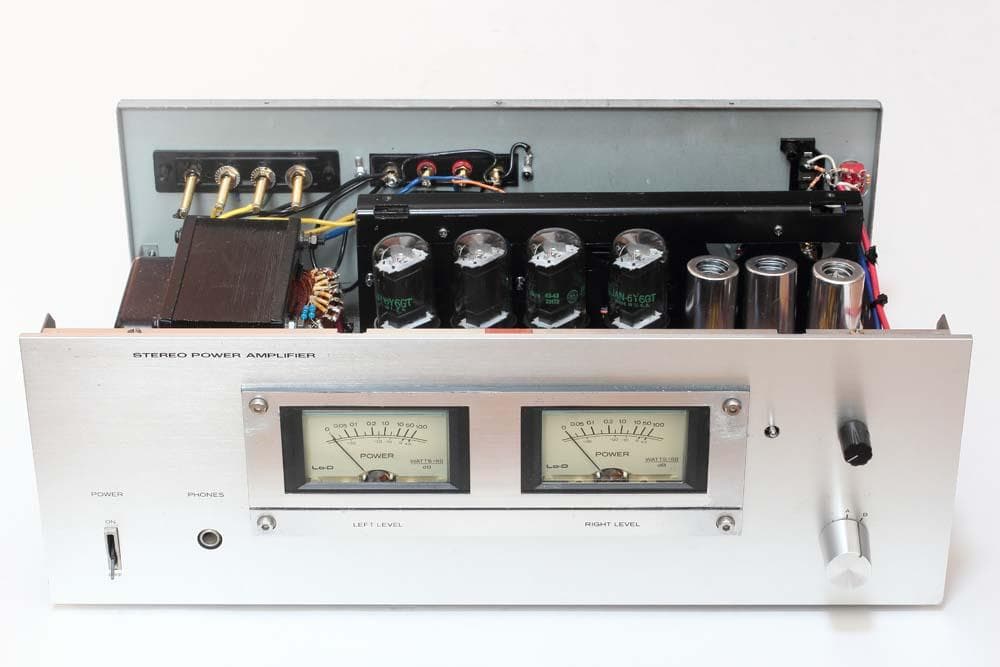 ステレオパワーアンプ 6Y6GT プッシュプル 不動品
