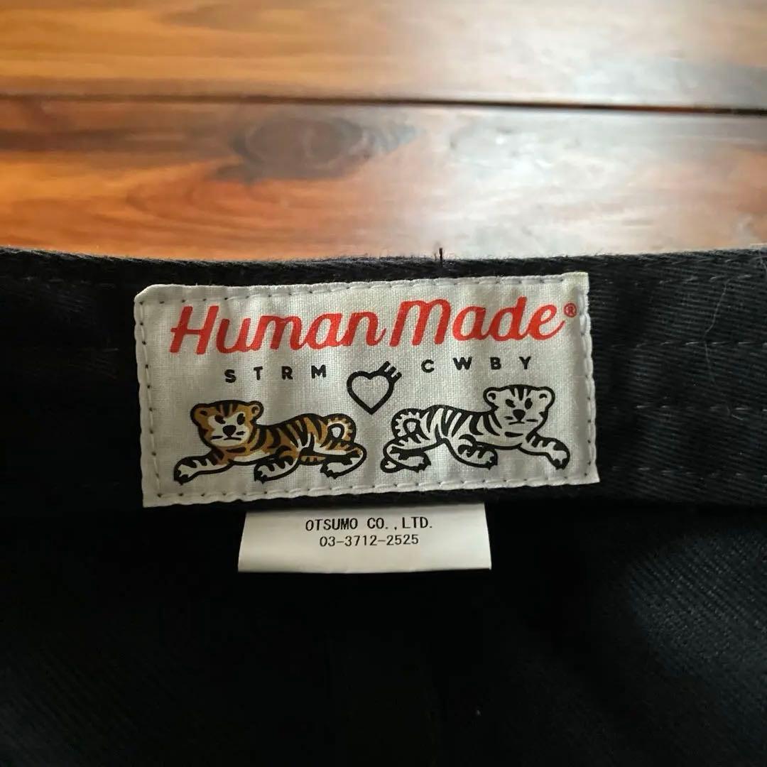 HUMAN MADE 木梨憲武 コラボ キャップ ブラック