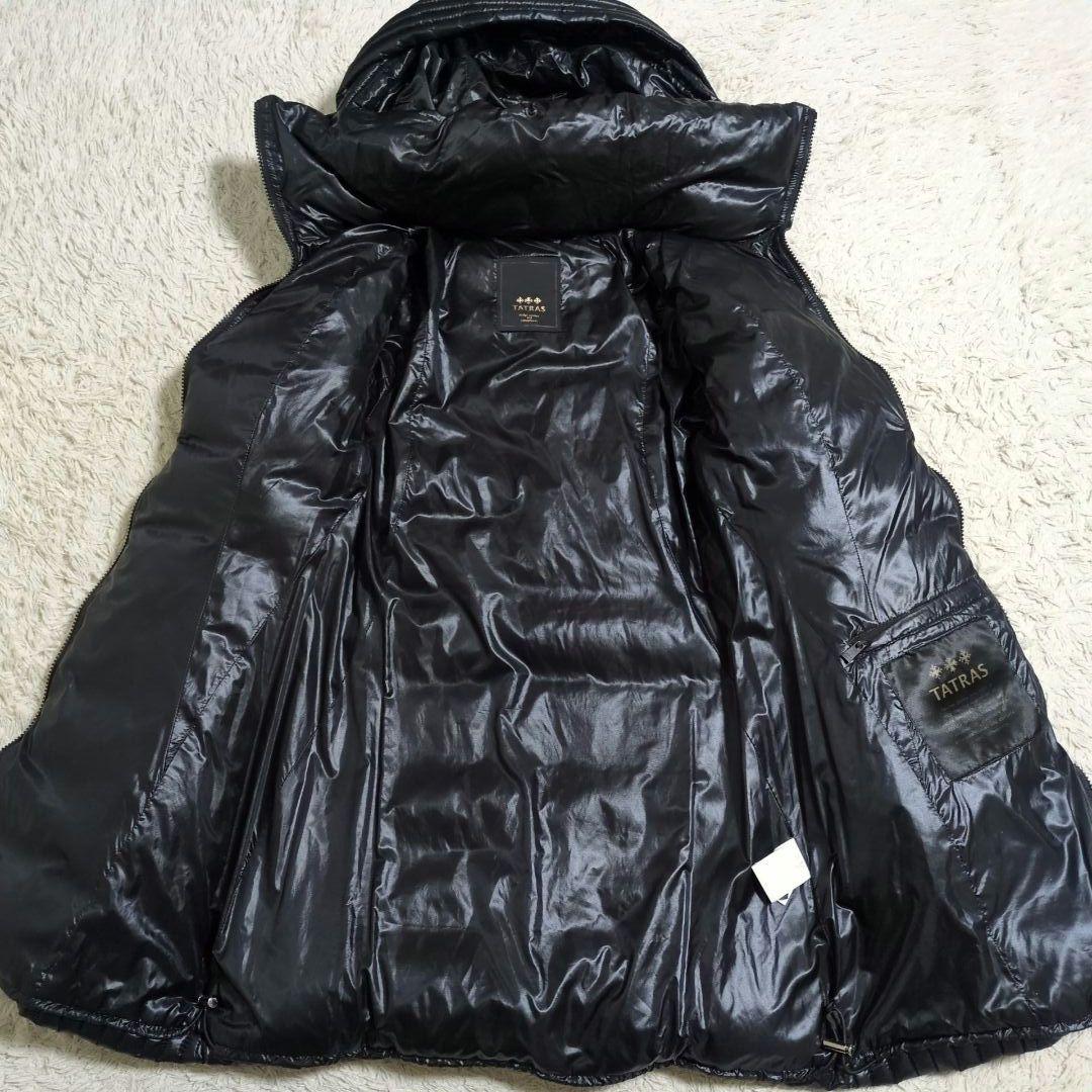 美品 TATRAS SARIN ダウンコート ふわもち 03 L ブラック