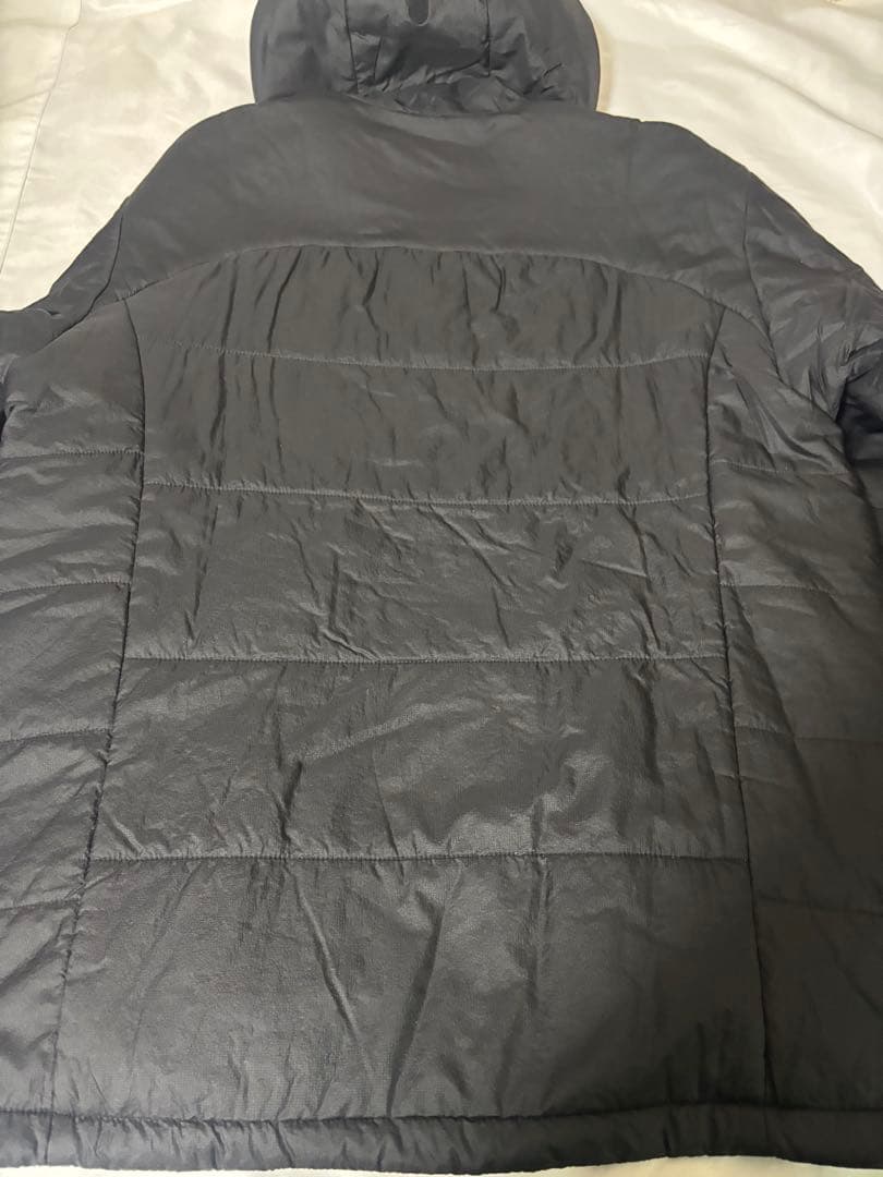 モンベル サーマラップ パーカ リバーシブル 撥水加工 Lサイズ 黒