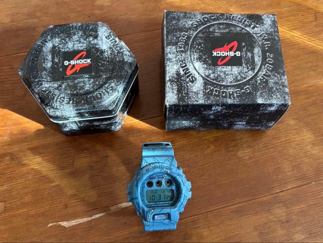 美品CASIO G-SHOCK DW-6900SBY-2JR 送料込　Gショック