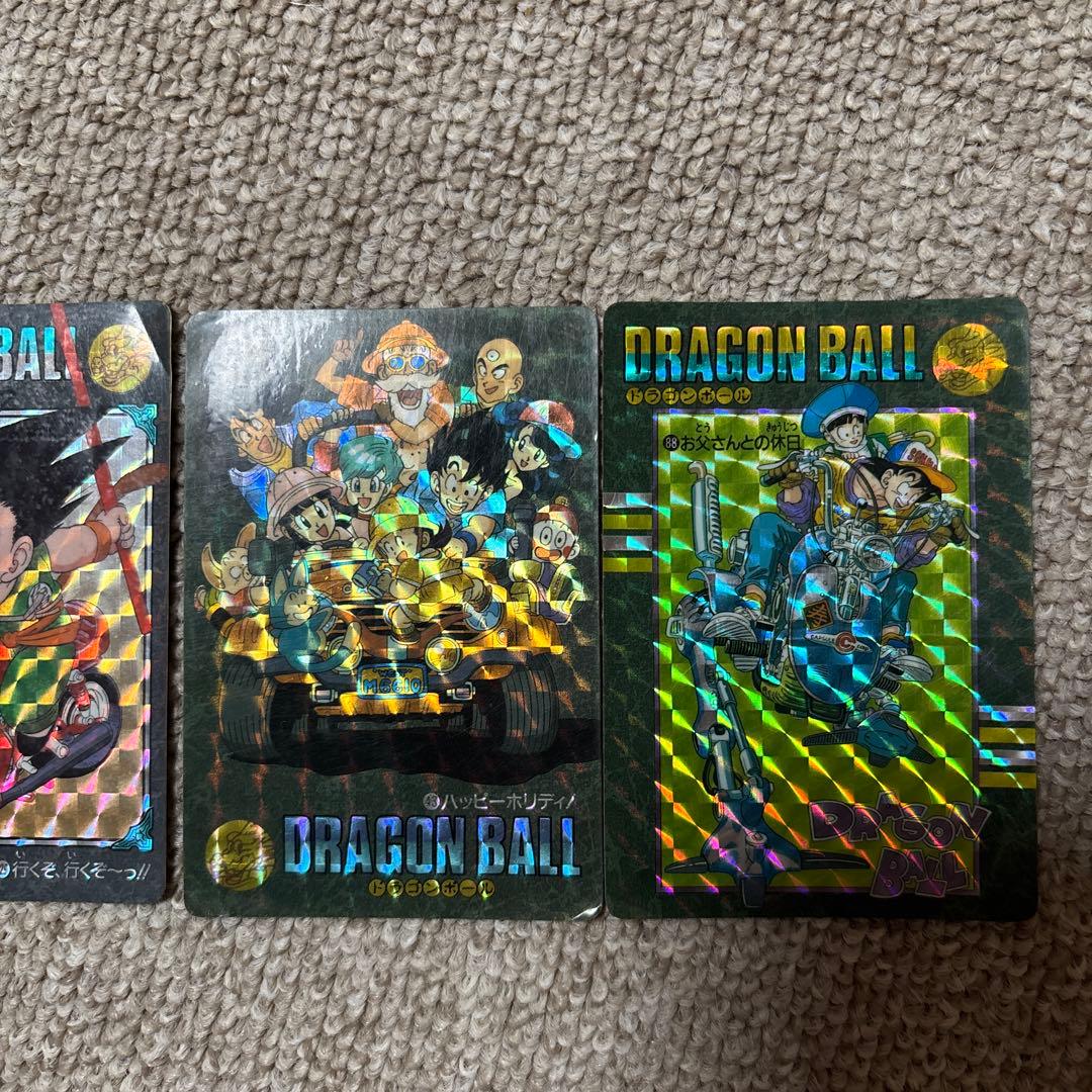 ドラゴンボール　カードダス　ビジュアルアドベンチャー 3枚セット