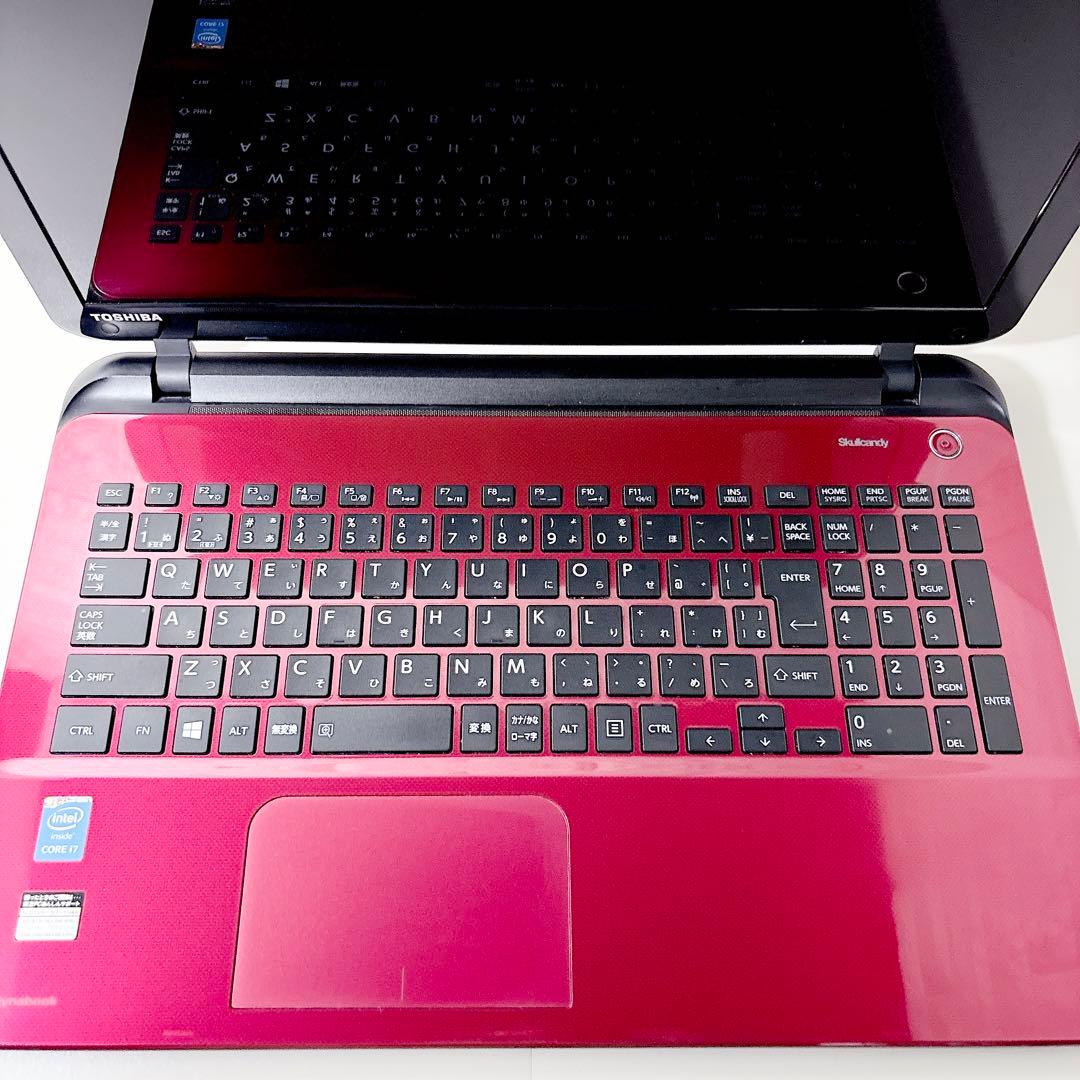 ブルーレイ✨高性能i7 快適SSD メモリ8GB フルHD ノートパソコン 東芝