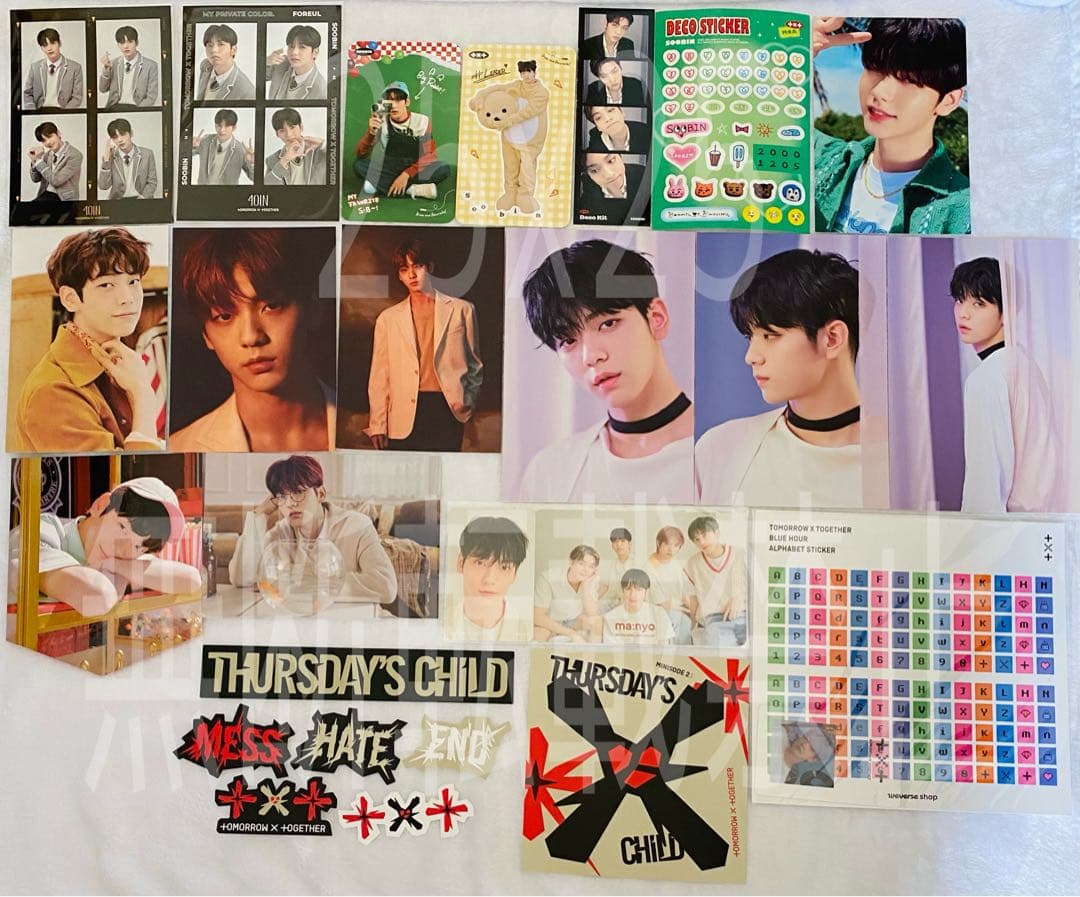 TXT 公式 トレカ ミニフォト ラキドロ dfesta FC継続 スビン