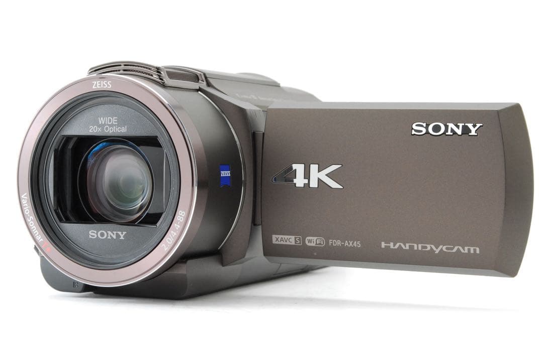 ✨極美品✨ソニー FDR-AX45❤️4K高画質で本格動画撮影を！