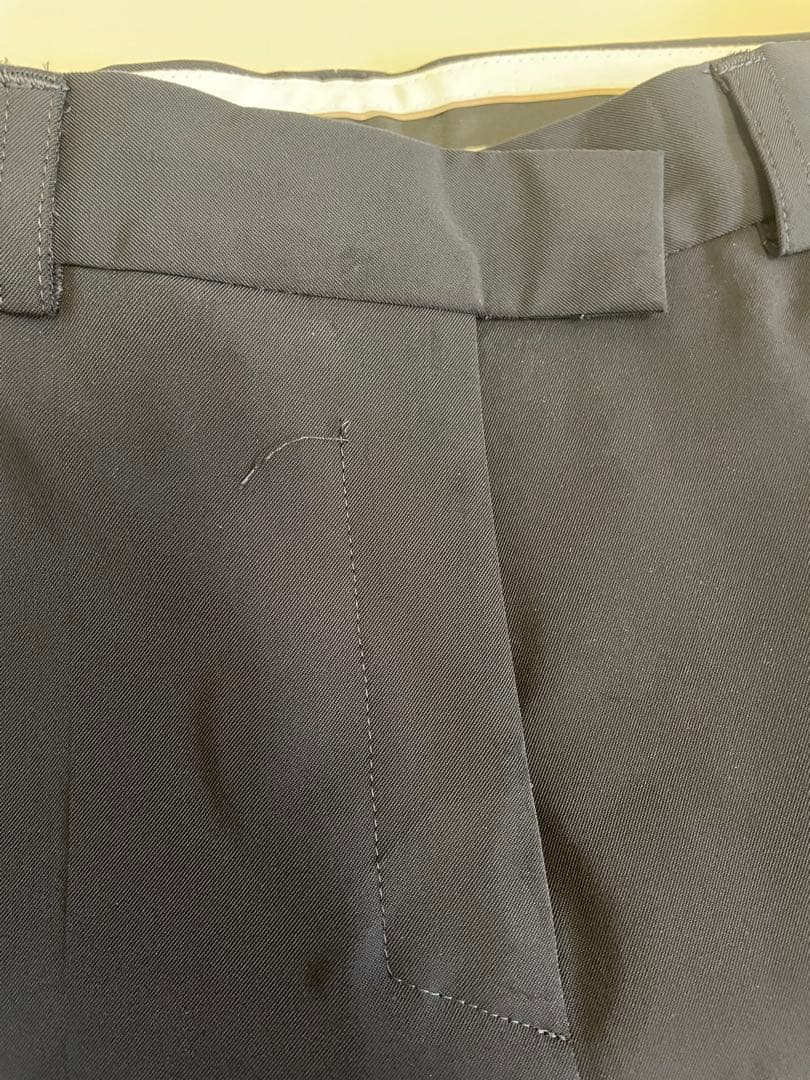 [美シルエット]美品　セオリー　シングルパンツセットアップ　1B ピークドラペル