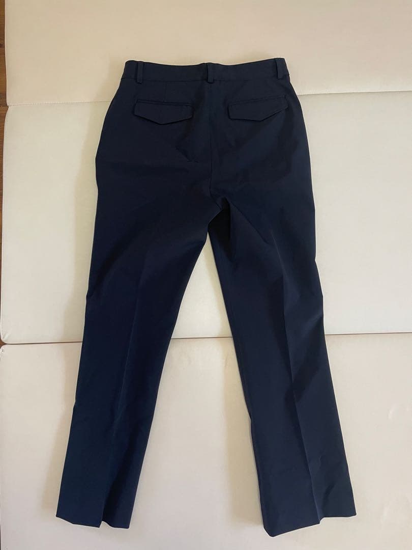 [美シルエット]美品　セオリー　シングルパンツセットアップ　1B ピークドラペル