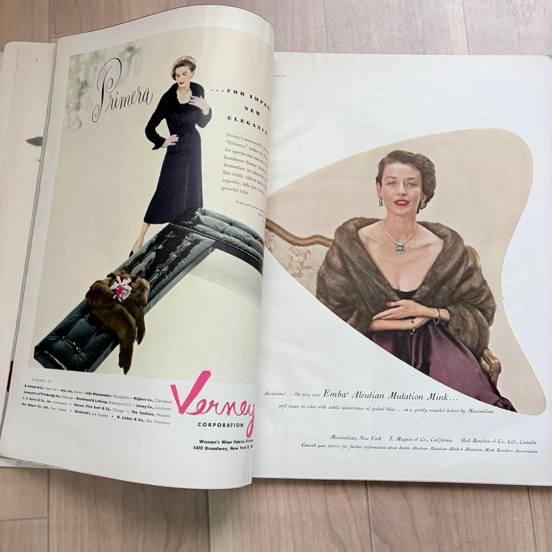 【洋書・希少】ヴィンテージ VOGUE ファッション特集 646.05 V869