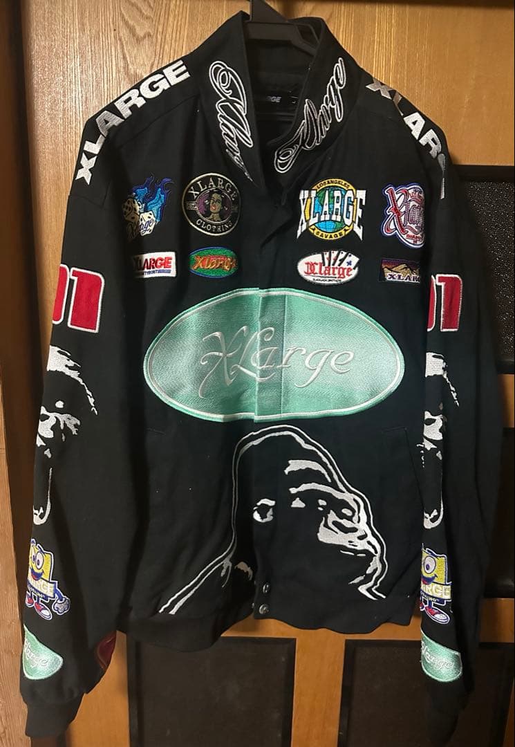 最安値XLARGE レーシングジャケット　Lサイズ