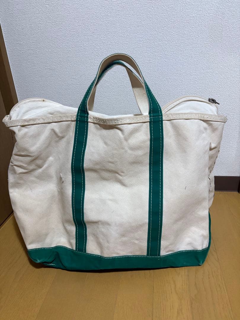 L.lbean 80s 90s キャンバストート 2色タグ