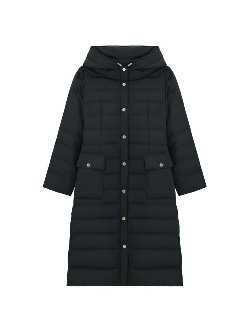 アベニールエトワール　m-i-d　フーディロングダウンコート