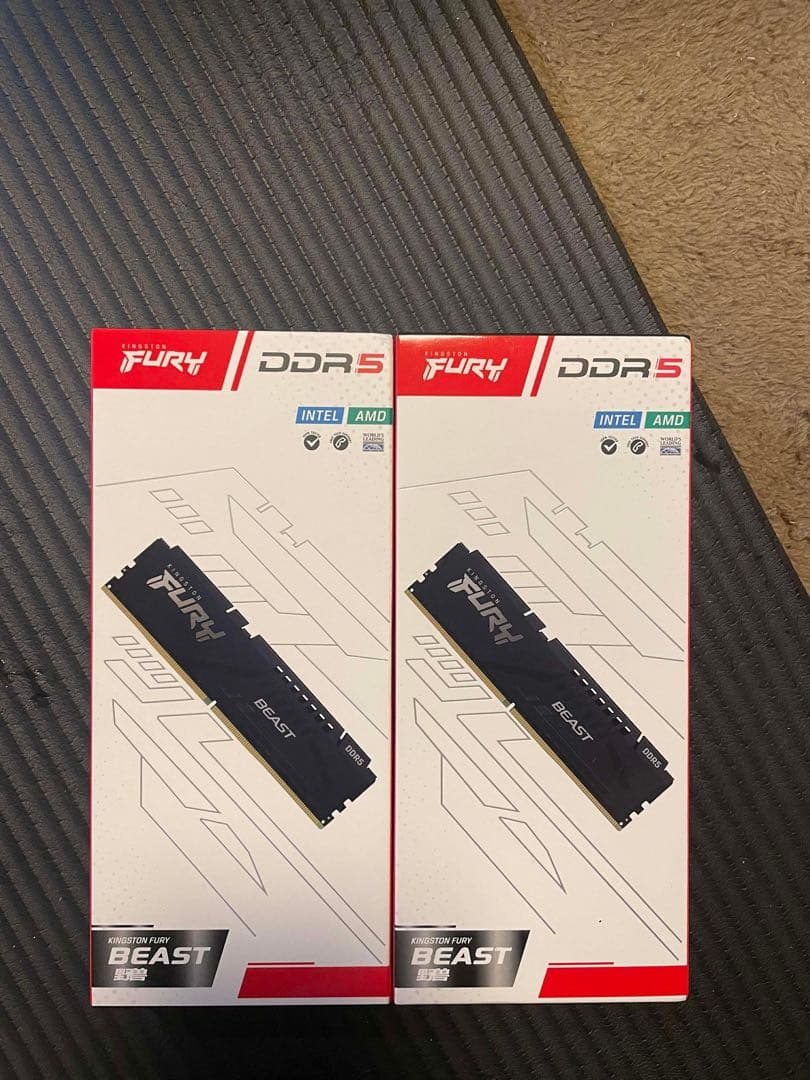 Kingston FURY Beast DDR5 16gb/56002枚セット