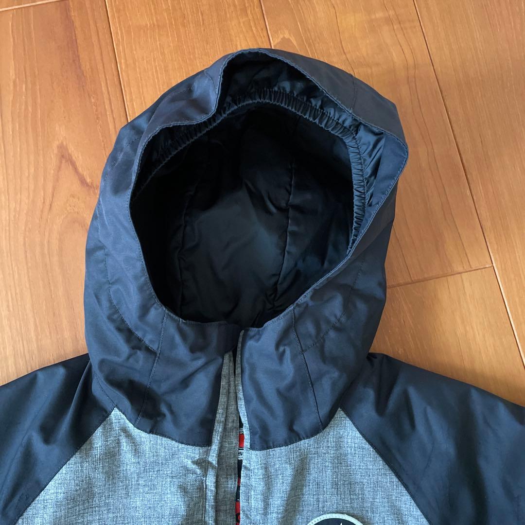 Burton スノーボードウェアセット グレーとグリーン　キッズMサイズ