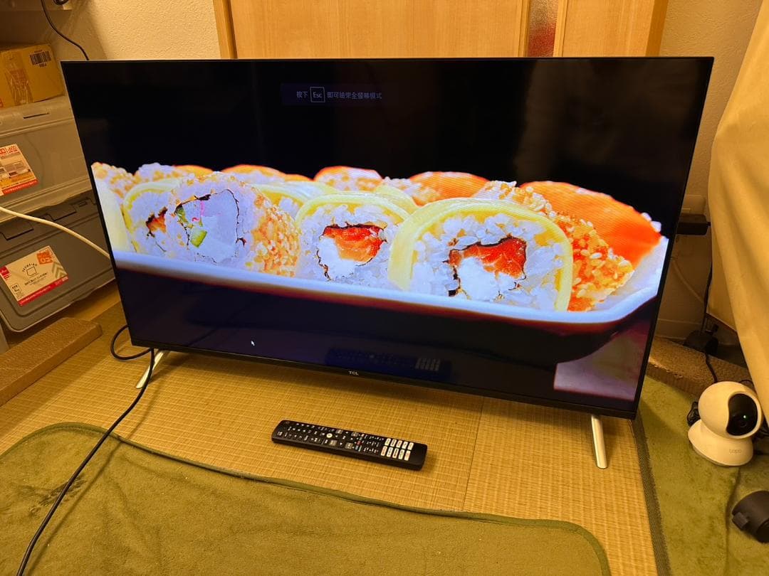 24年製超極美品！TCL 40S5400 スマートテレビ　40型　アプリ内蔵式