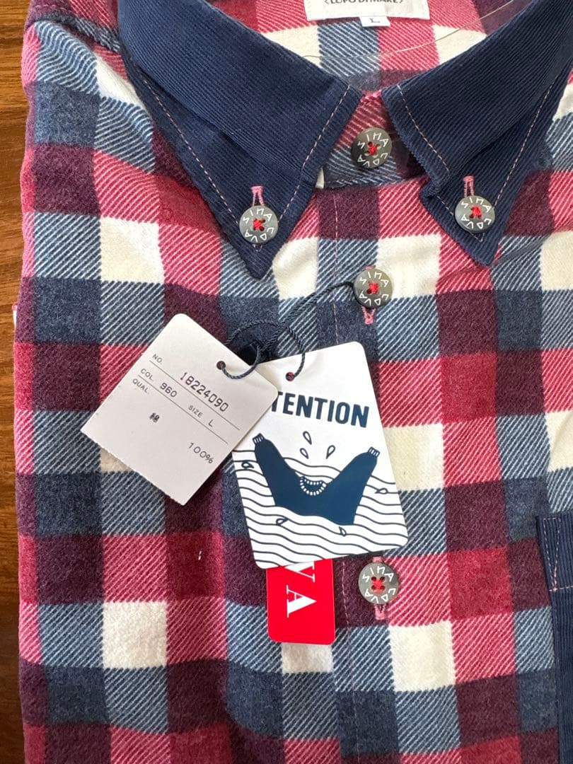 SINACOVA チェックシャツ