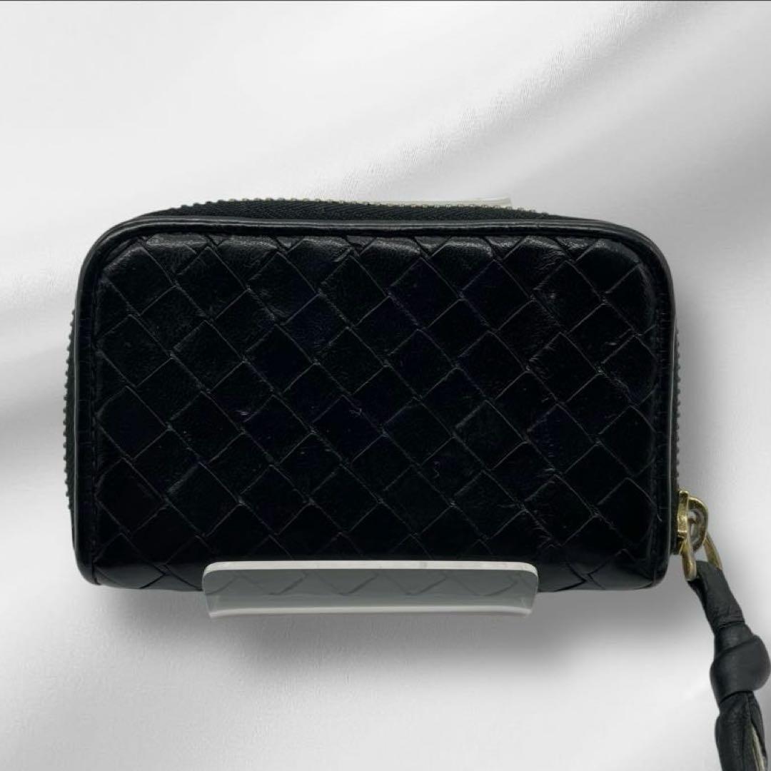 【良品】 ボッテガヴェネタ イントレチャート　ジッピー ケース