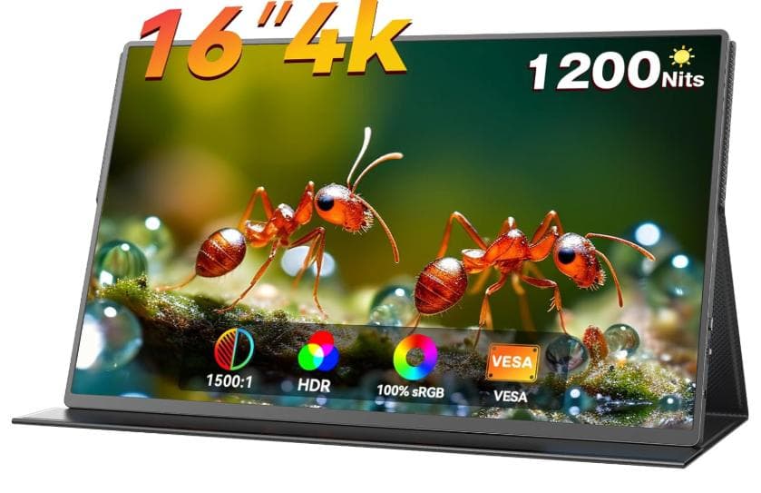 Vimonic 16インチ 4K モニター (2025年12月27日購入)