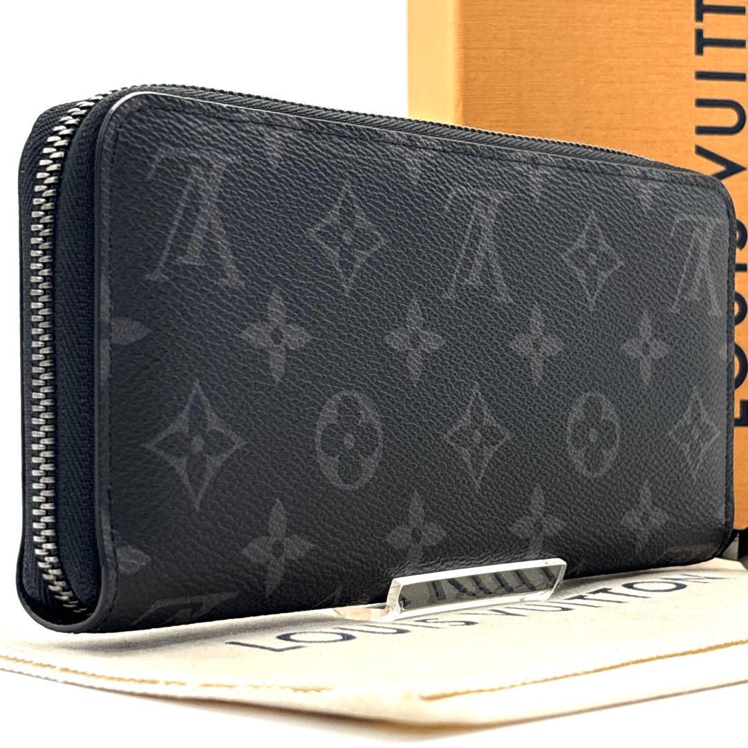 未使用保管品◆ルイヴィトン ホリゾンタル モノグラム エクリプス 長財布