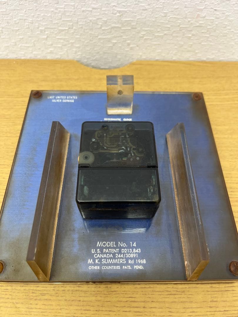 【昭和レトロ】SILVER ORBIT Marion-Kay 時計 アンティーク