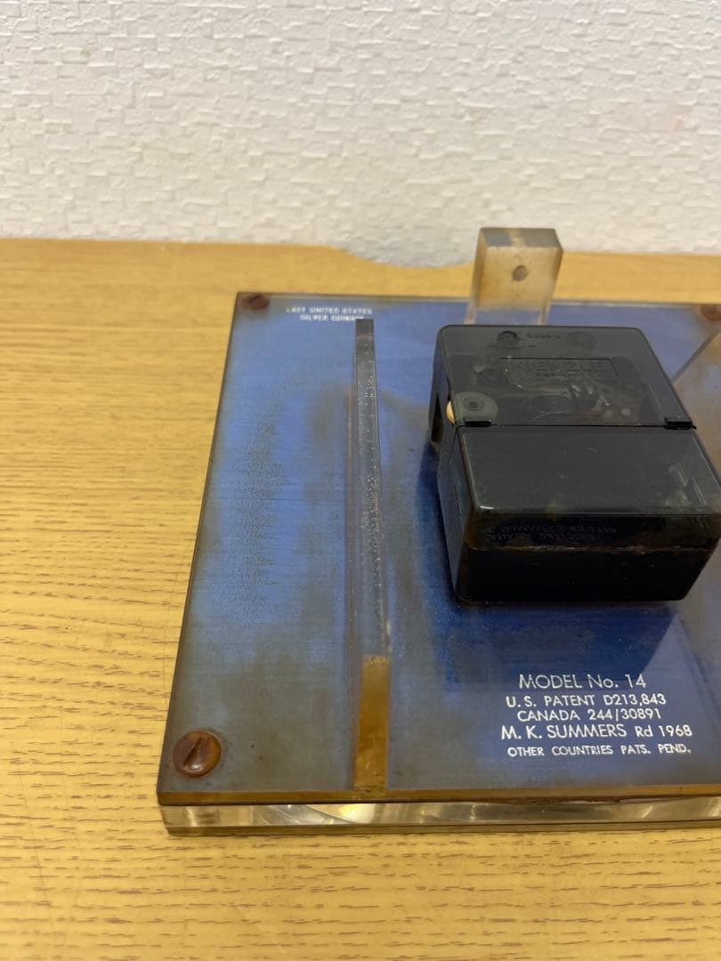 【昭和レトロ】SILVER ORBIT Marion-Kay 時計 アンティーク