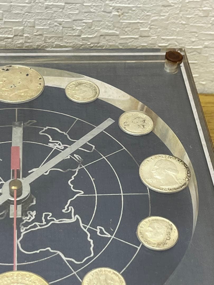 【昭和レトロ】SILVER ORBIT Marion-Kay 時計 アンティーク