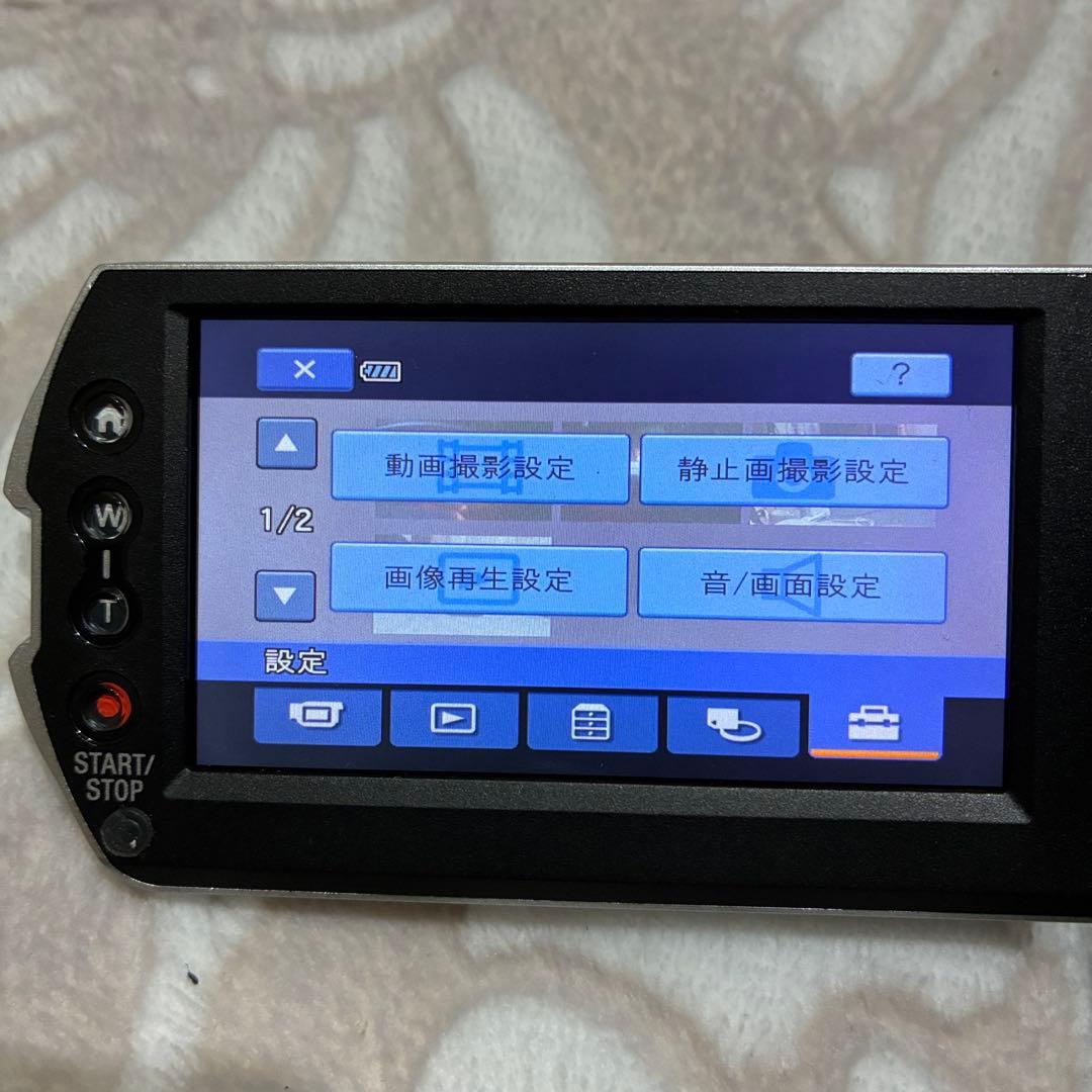 美品ソニー ハンディーカムHDR-SR11 シルバービデオ カメラ 動作確認済