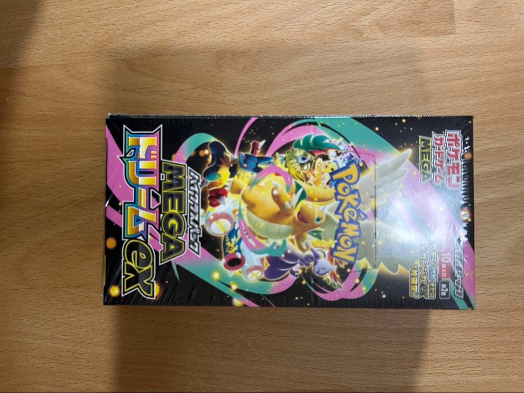 ポケモンカードゲーム　MEGAドリームEX 1box シュリンク付き GEO産
