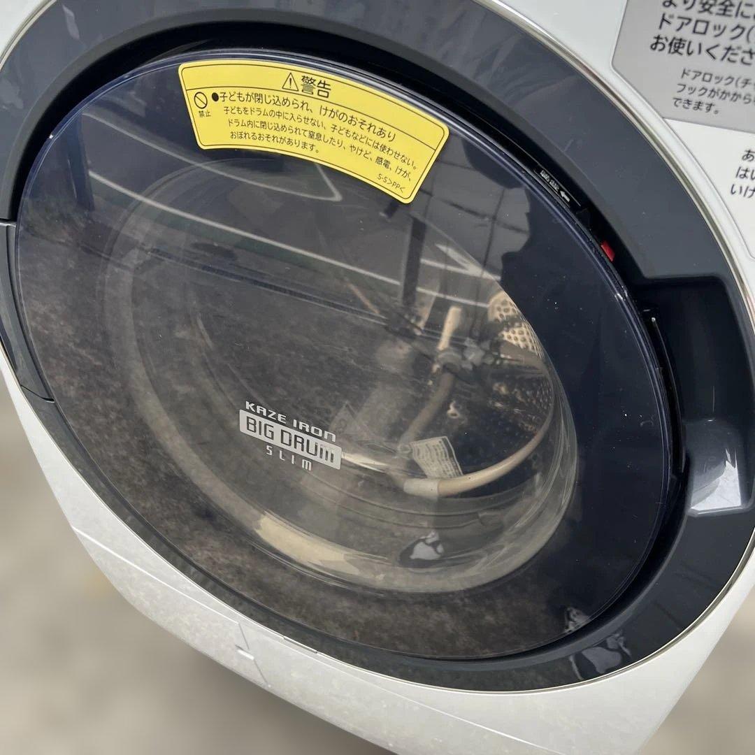 ⭐︎お買い得/HITACHI/ドラム式乾燥機付き洗濯機/絶好調/完動品/10㌔6㌔