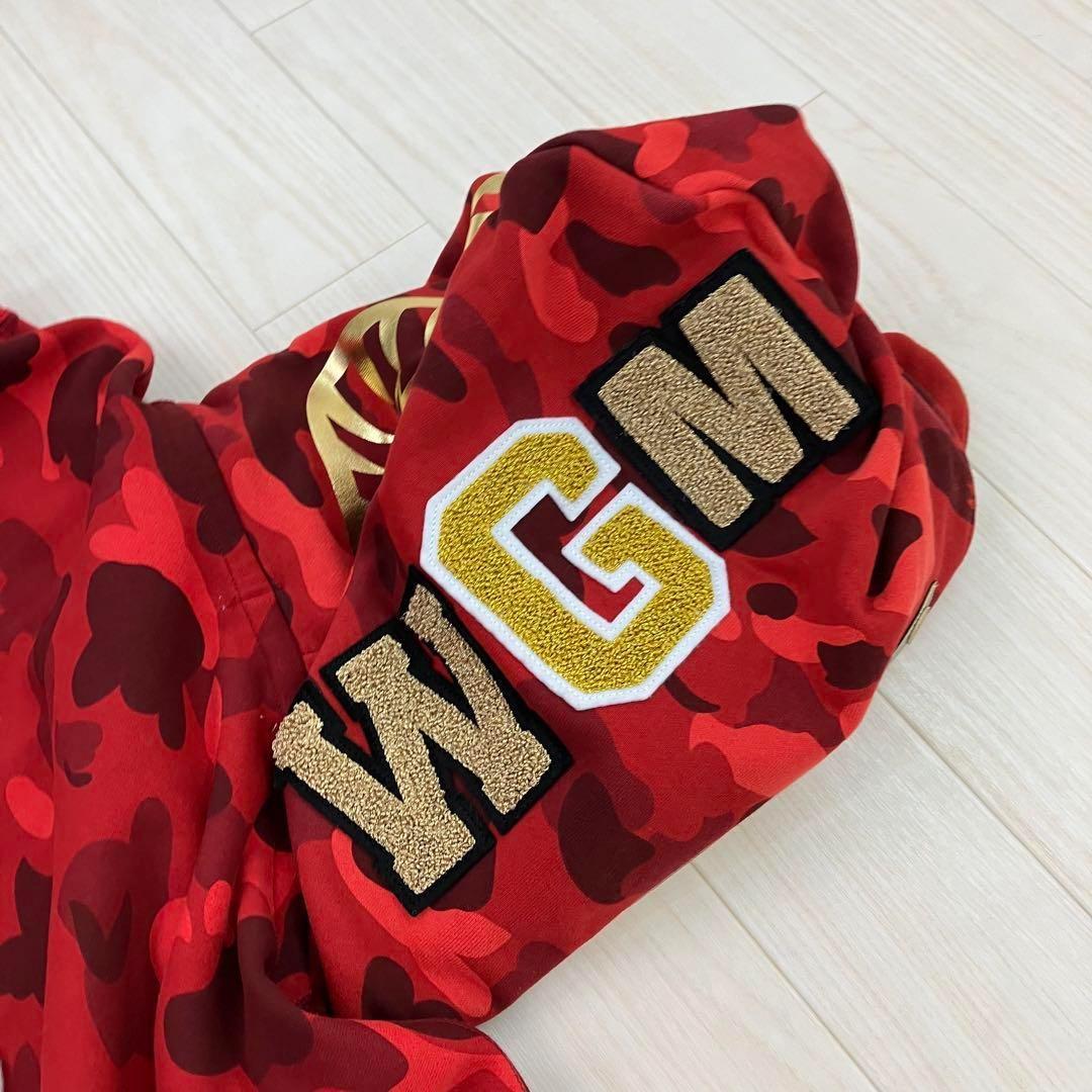 A BATHING APE アベイシングエイプ ダブルシャークパーカー