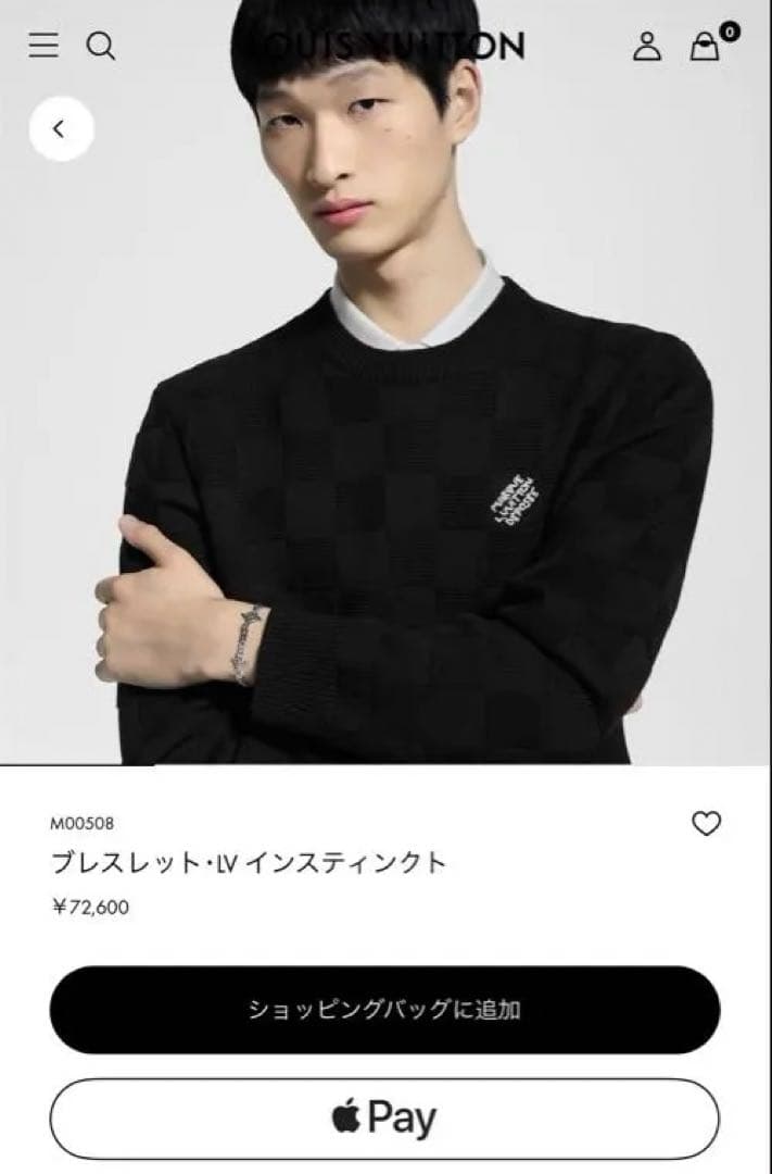 現行品　新品同様　ルイヴィトン　ブレスレット　M00508