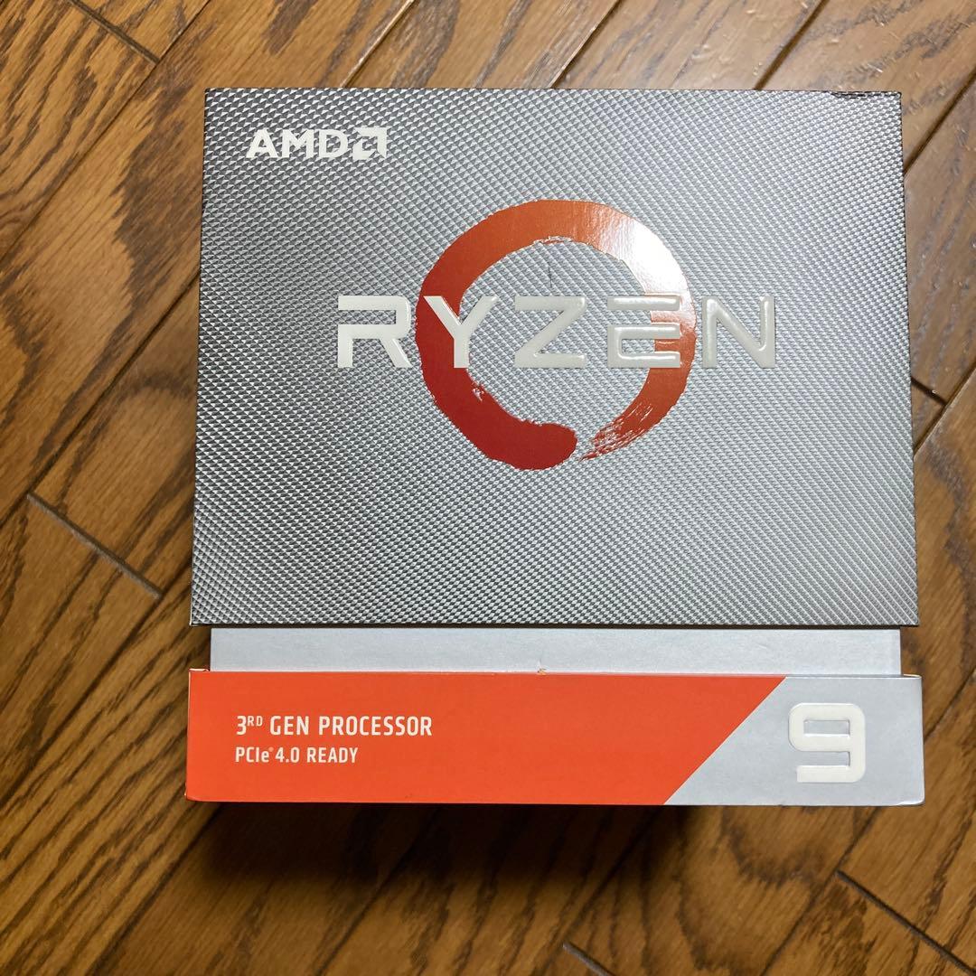 AMD Ryzen 9 3900X CPU クーラー付き