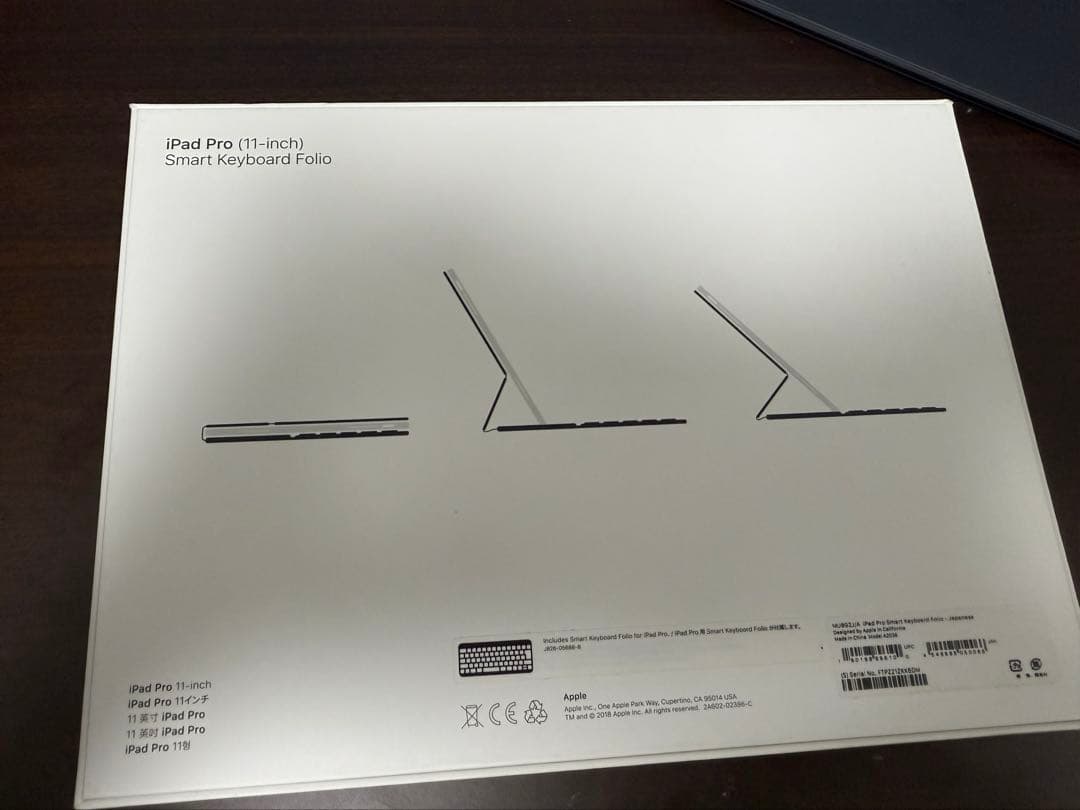 スマートキーボードSmartKeyboardFolio MU8G2J/A