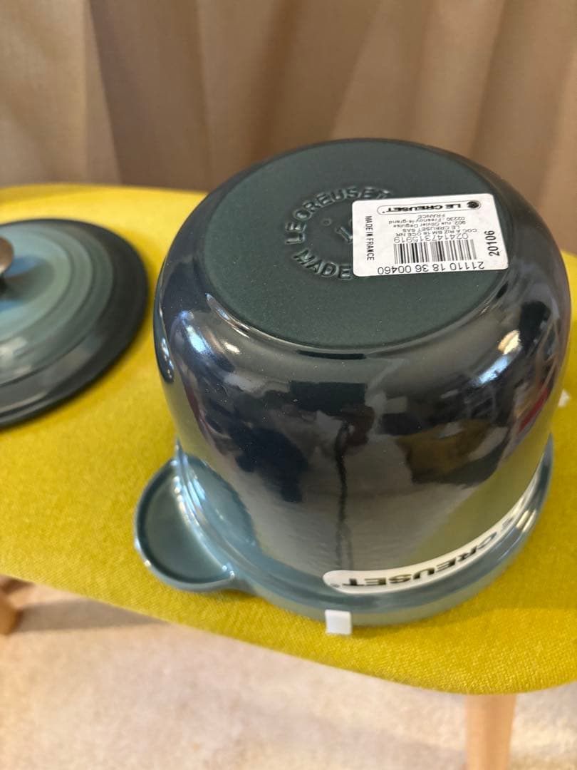 ル・クルーゼ ココット・エブリィ18cm インナーリッド(内蓋)オーシャン