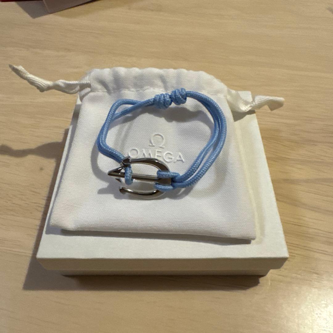 新品未使用オメガ　ブレスレット　サマーブルー　ノベルティ