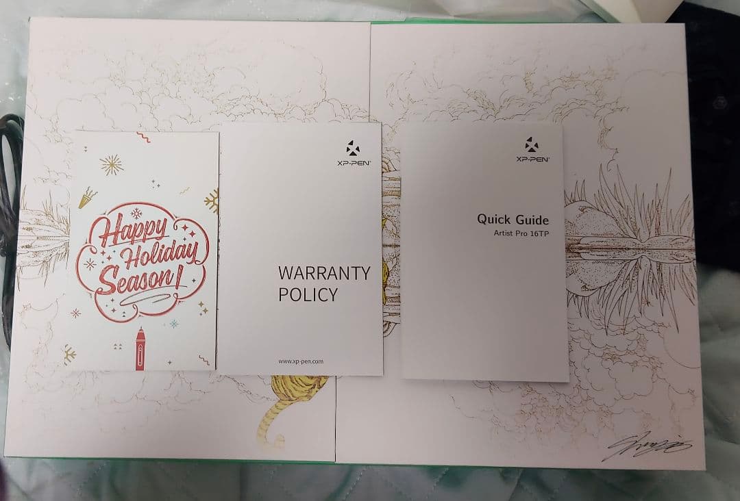 XP-PEN Artist Pro 16tp 4K UHD ケース付
