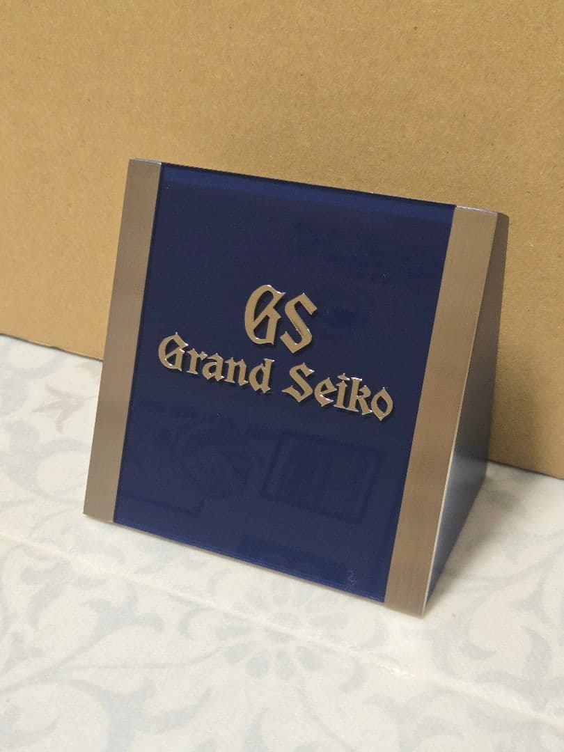 希少品【グランドセイコー】ブランドサイン 置物